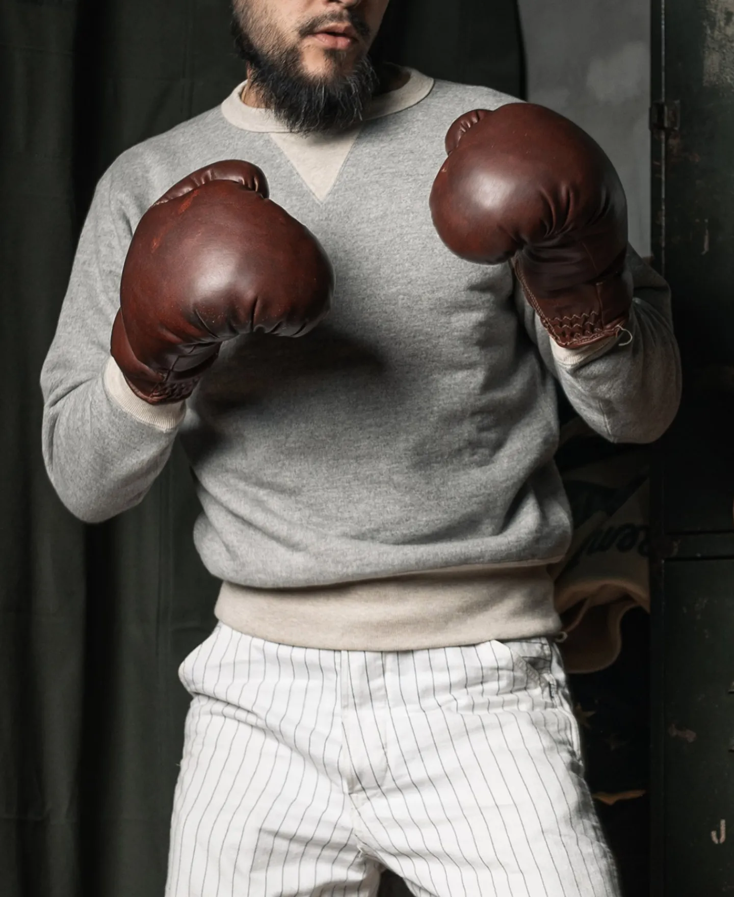Bronson Mfg 1930 Boxing Fleece Sweatshirt -> Sweatshirts & Hoodies