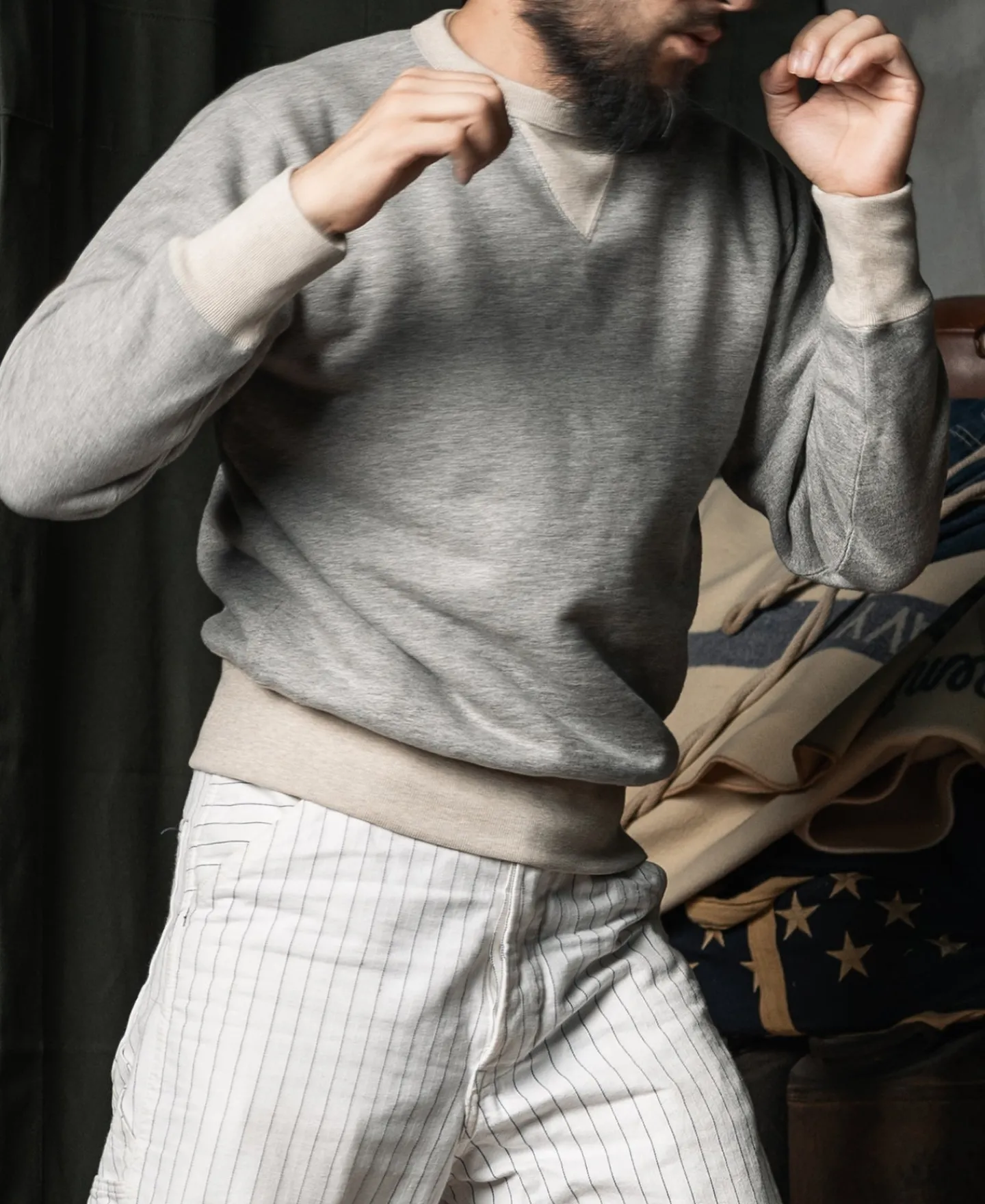 Bronson Mfg 1930 Boxing Fleece Sweatshirt -> Sweatshirts & Hoodies