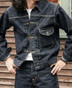Bronson Mfg 1936 Model Cowboy Selvedge Denim Jacket><noscript><img width=