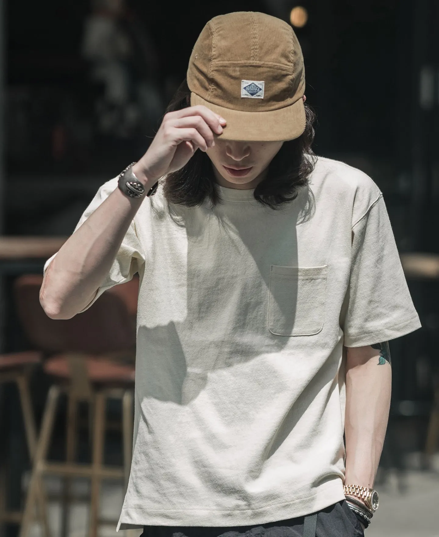 Bronson Mfg 12.5 oz Corduroy 5 Panel Cap -> Hats & Caps