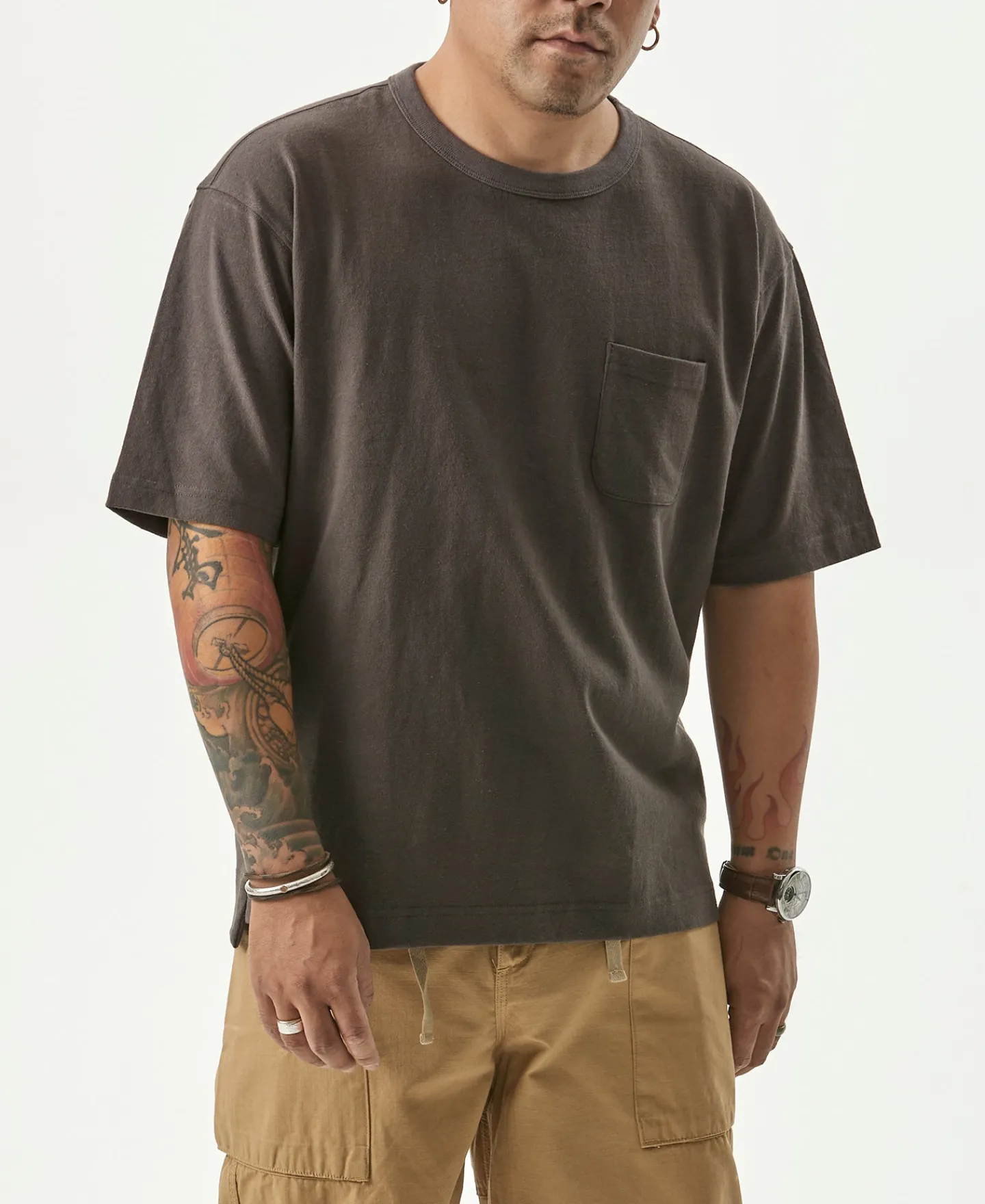 Bronson Mfg 9.8 oz Cotton Classic Pocket T-Shirt -> Short Sleeve T-Shirts