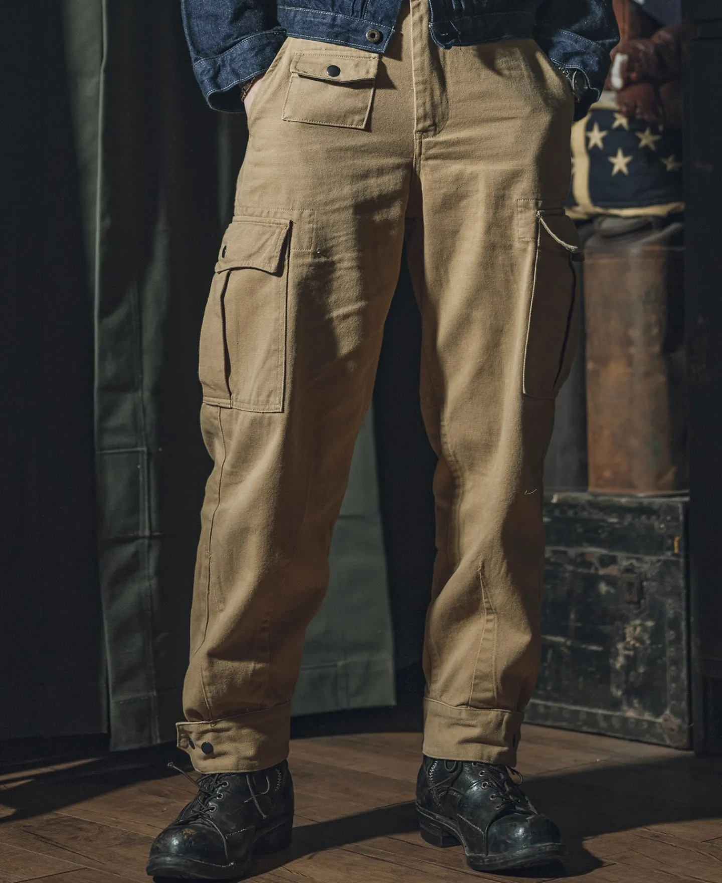 Bronson Mfg 13 oz Cotton Twill Relaxed Fit Field Pants> Pants & Trousers