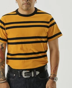 Bronson Mfg 9.8 oz IVY Style Striped T-Shirt -><noscript><img width=