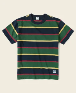 Bronson Mfg 9.8 oz IVY Style Striped T-Shirt -> Short Sleeve T-Shirts