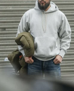 Bronson Mfg 21 oz Military Academy Reverse Weave Hoodie -><noscript><img width=