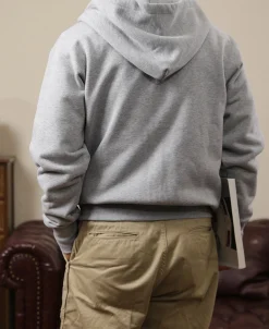 Bronson Mfg 17.5 oz Terry Cloth Full-Zip Hoodie -><noscript><img width=