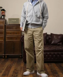 Bronson Mfg 17.5 oz Terry Cloth Full-Zip Hoodie -><noscript><img width=