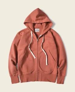 Bronson Mfg 17.5 oz Terry Cloth Full-Zip Hoodie -> Sweatshirts & Hoodies|Jackets & Coats
