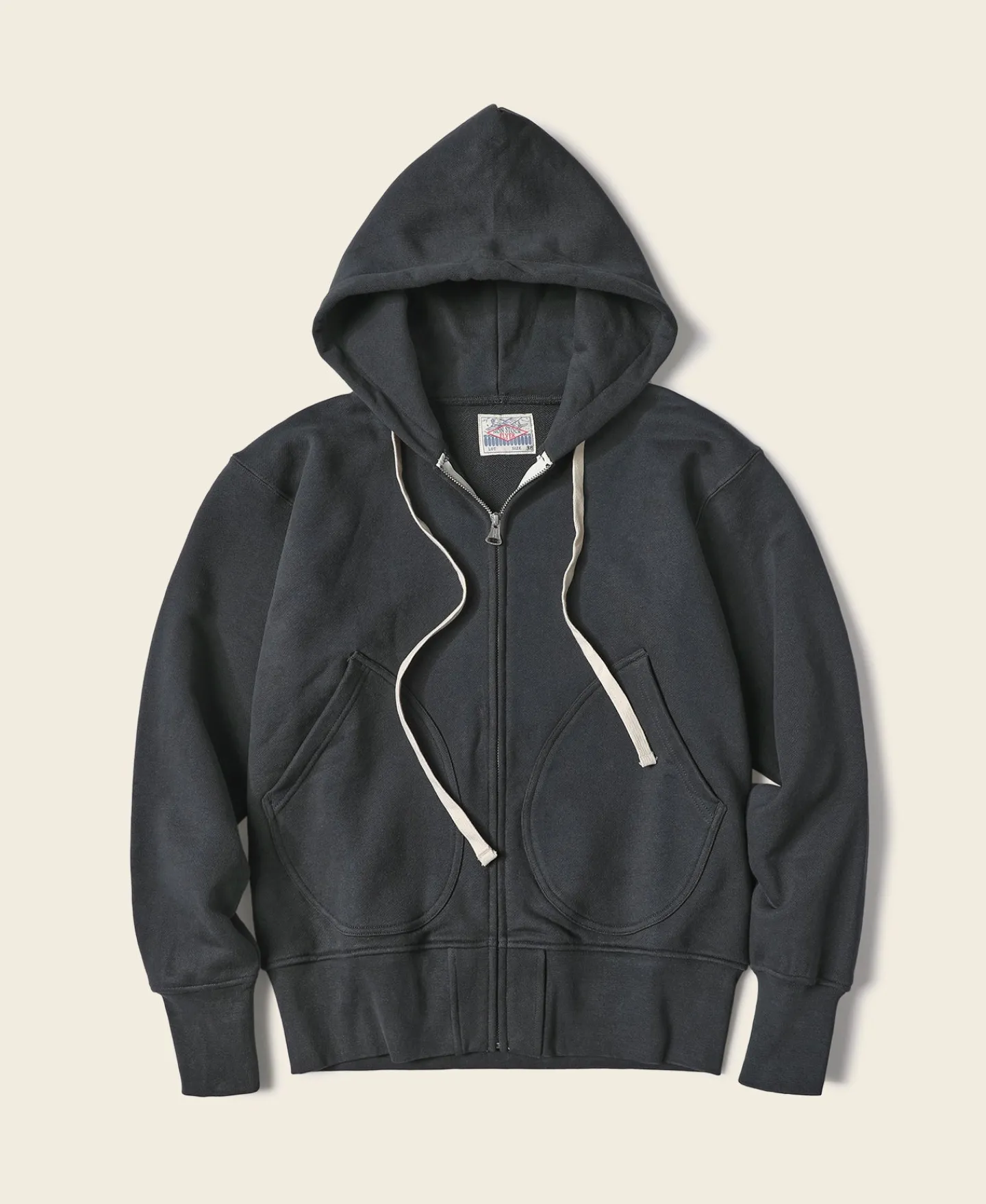 Bronson Mfg 17.5 oz Terry Cloth Full-Zip Hoodie -> Sweatshirts & Hoodies|Jackets & Coats