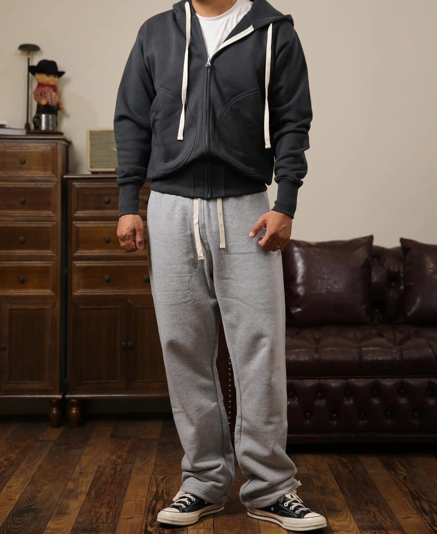 Bronson Mfg 17.5 oz Terry Cloth Full-Zip Hoodie -> Sweatshirts & Hoodies|Jackets & Coats