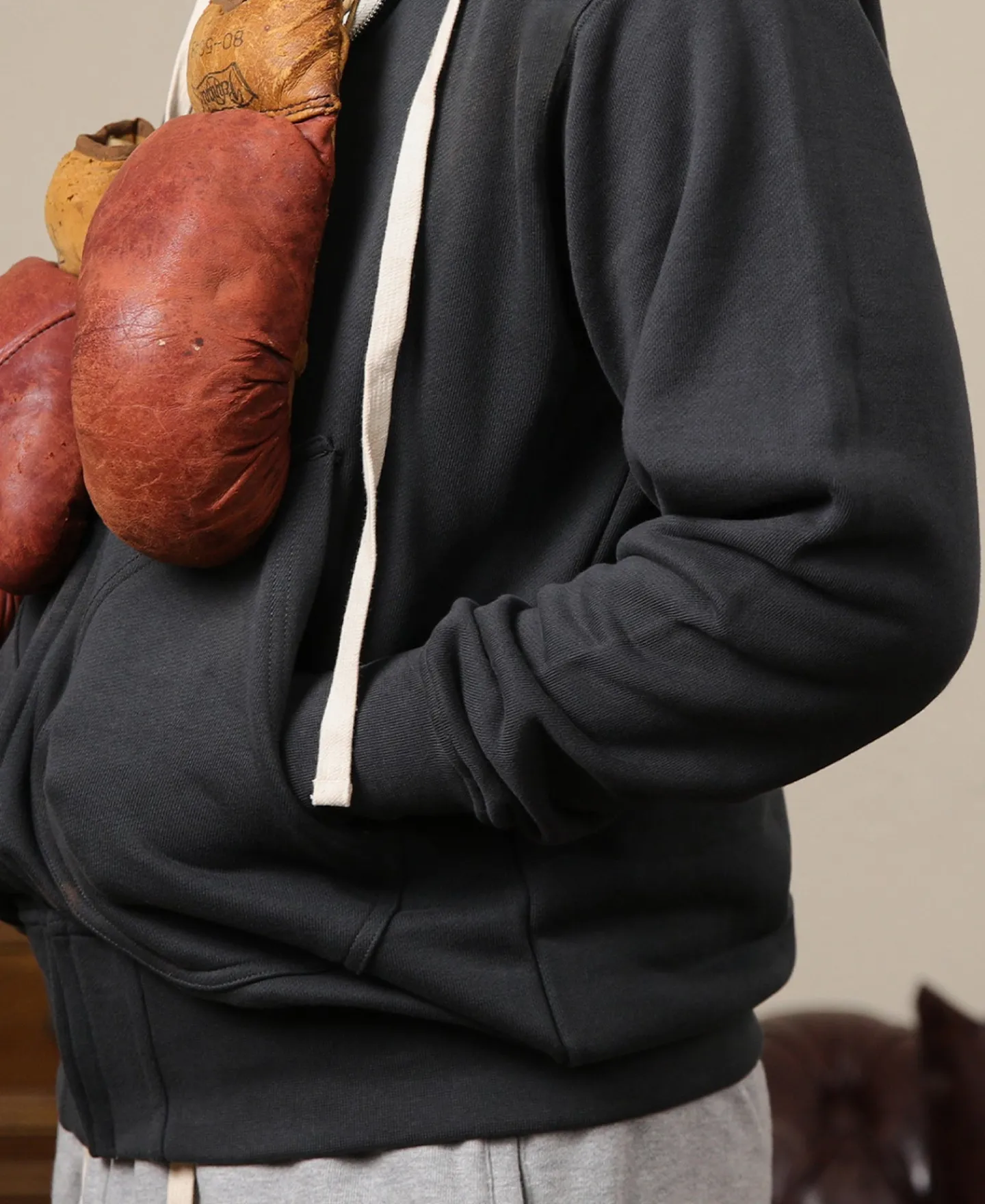 Bronson Mfg 17.5 oz Terry Cloth Full-Zip Hoodie -> Sweatshirts & Hoodies|Jackets & Coats