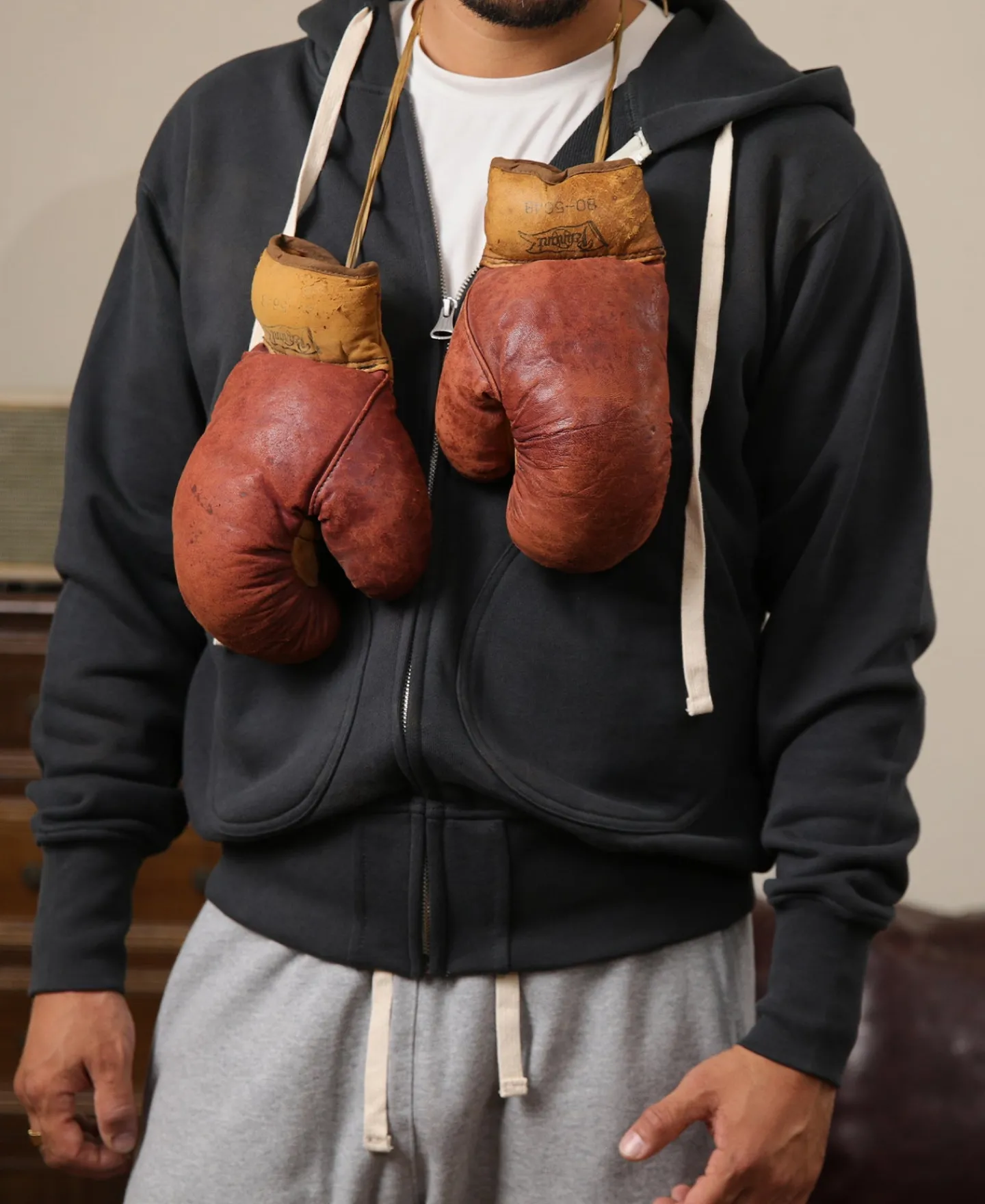 Bronson Mfg 17.5 oz Terry Cloth Full-Zip Hoodie -> Sweatshirts & Hoodies|Jackets & Coats