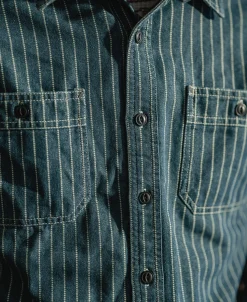 Bronson Mfg 9 oz Wabash Vent Hole Work Shirt><noscript><img width=