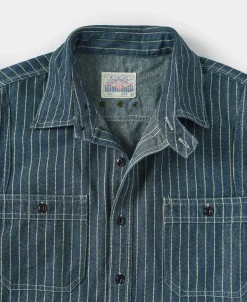 Bronson Mfg 9 oz Wabash Vent Hole Work Shirt><noscript><img width=