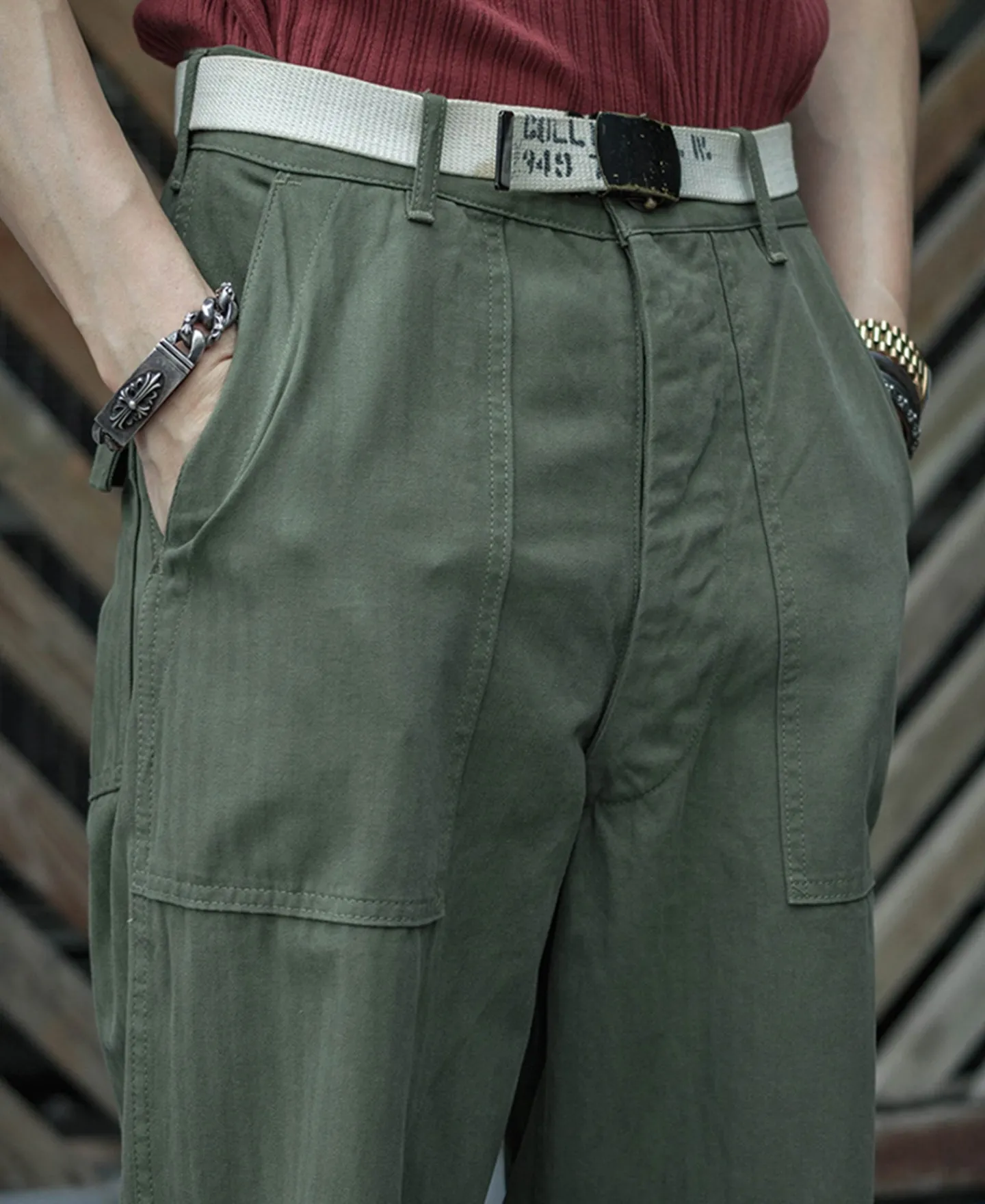 Bronson Mfg 1947 1st 838A Utility Fatigue Pants> Pants & Trousers