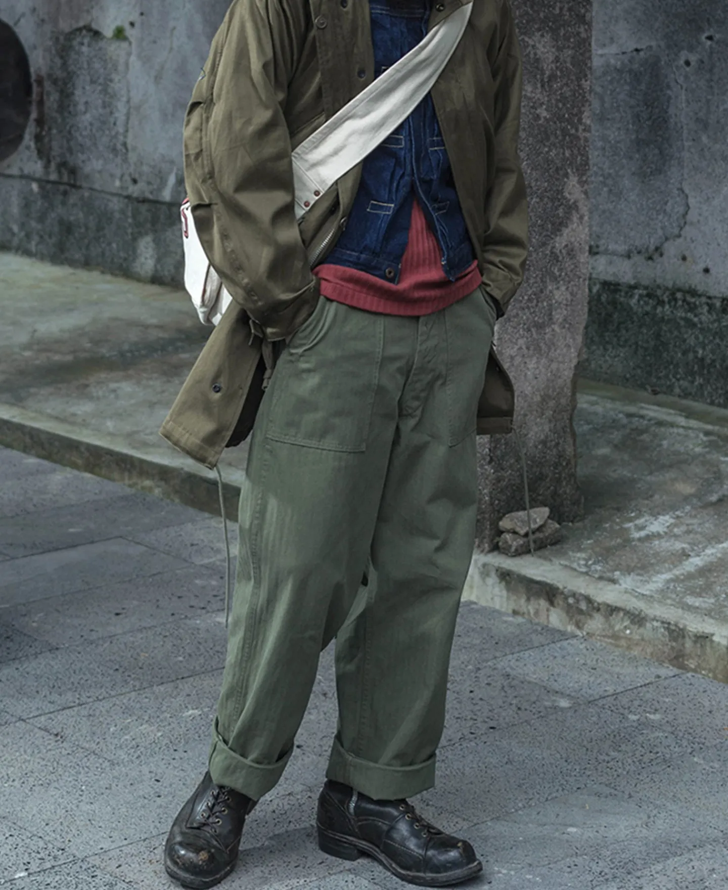 Bronson Mfg 1947 1st 838A Utility Fatigue Pants> Pants & Trousers