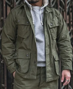 Bronson Mfg 1963 1st Model Tropical Jungle Fatigue Jacket><noscript><img width=