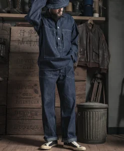 Bronson Mfg 1935 US Army CCC Fatigue Dungaree><noscript><img width=