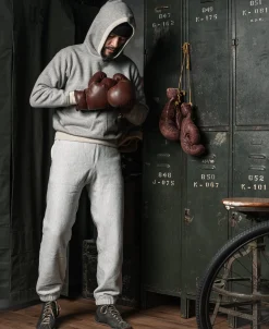 Bronson Mfg Boxing Glove Pocket Lock Hood Hoodie><noscript><img width=