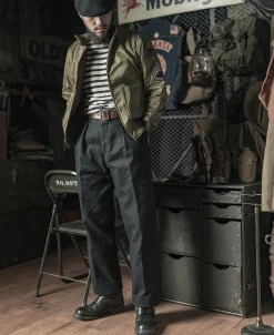 Bronson Mfg Breton Stripe Long Sleeve T-Shirt><noscript><img width=