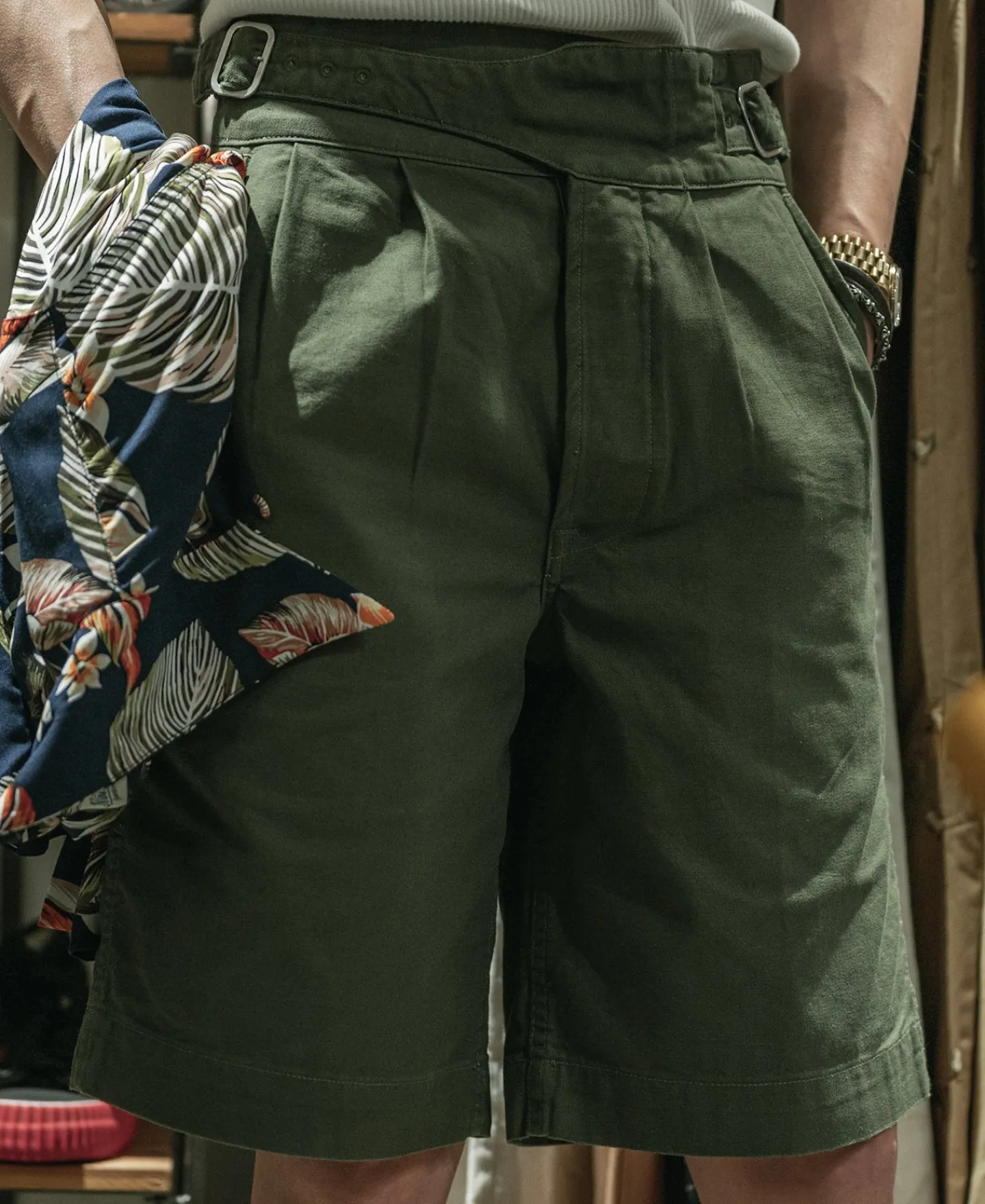 Bronson Mfg British Army Gurkha Bermuda Shorts -> Shorts