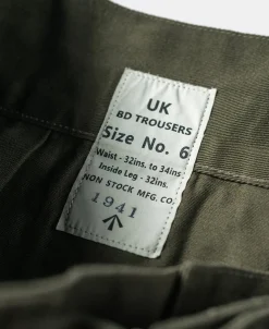 Bronson Mfg British Army KD-1941 Shorts -><noscript><img width=