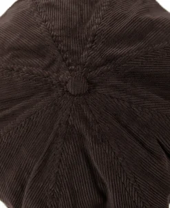 Bronson Mfg Brown Corduroy Newsboy Cap><noscript><img width=