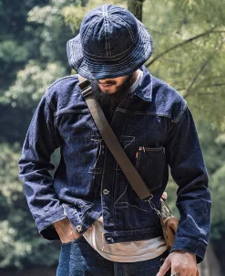Bronson Mfg CCC Daisy Mae Hat - Denim><noscript><img width=