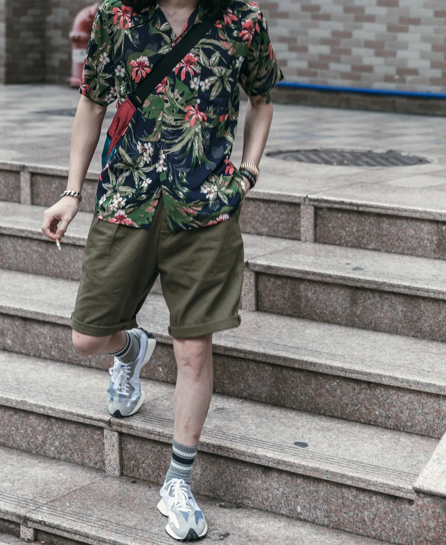Bronson Mfg Classic Straight Leg Double Pleated Shorts -> Shorts