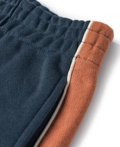 Bronson Mfg Classic Straight-Leg Striped Logo-Embroidered Cotton-Terry Sweatpants -><noscript><img width=