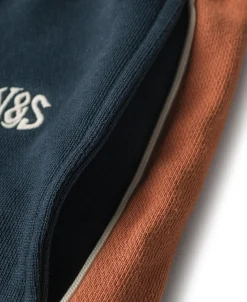 Bronson Mfg Classic Straight-Leg Striped Logo-Embroidered Cotton-Terry Sweatpants -><noscript><img width=