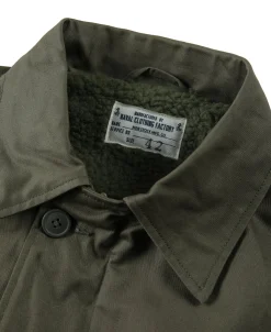 Bronson Mfg Final Version USN A-2 Deck Jacket (Polyester Lamb Wool)><noscript><img width=