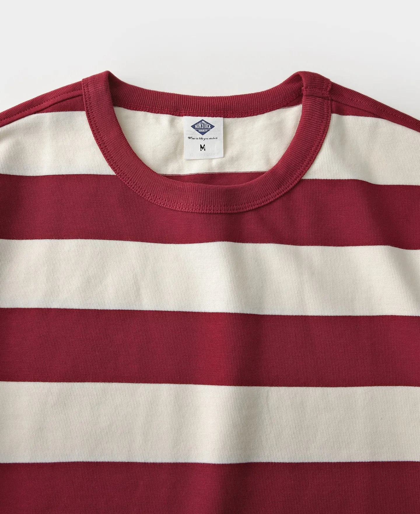 Bronson Mfg Heavyweight Cotton Wide Striped T-Shirt -> Short Sleeve T-Shirts