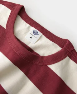 Bronson Mfg Heavyweight Cotton Wide Striped T-Shirt -><noscript><img width=