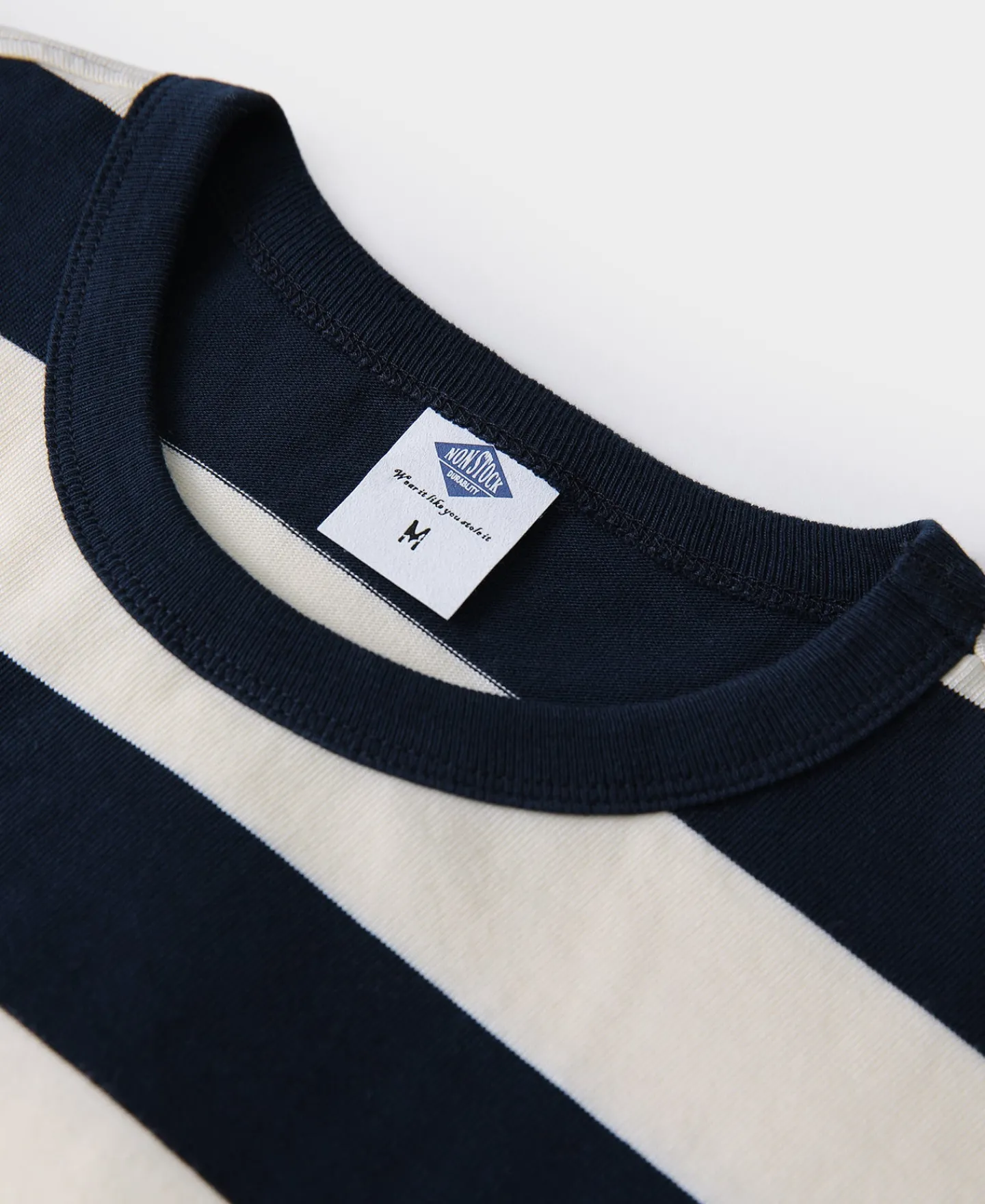 Bronson Mfg Heavyweight Cotton Wide Striped T-Shirt -> Short Sleeve T-Shirts