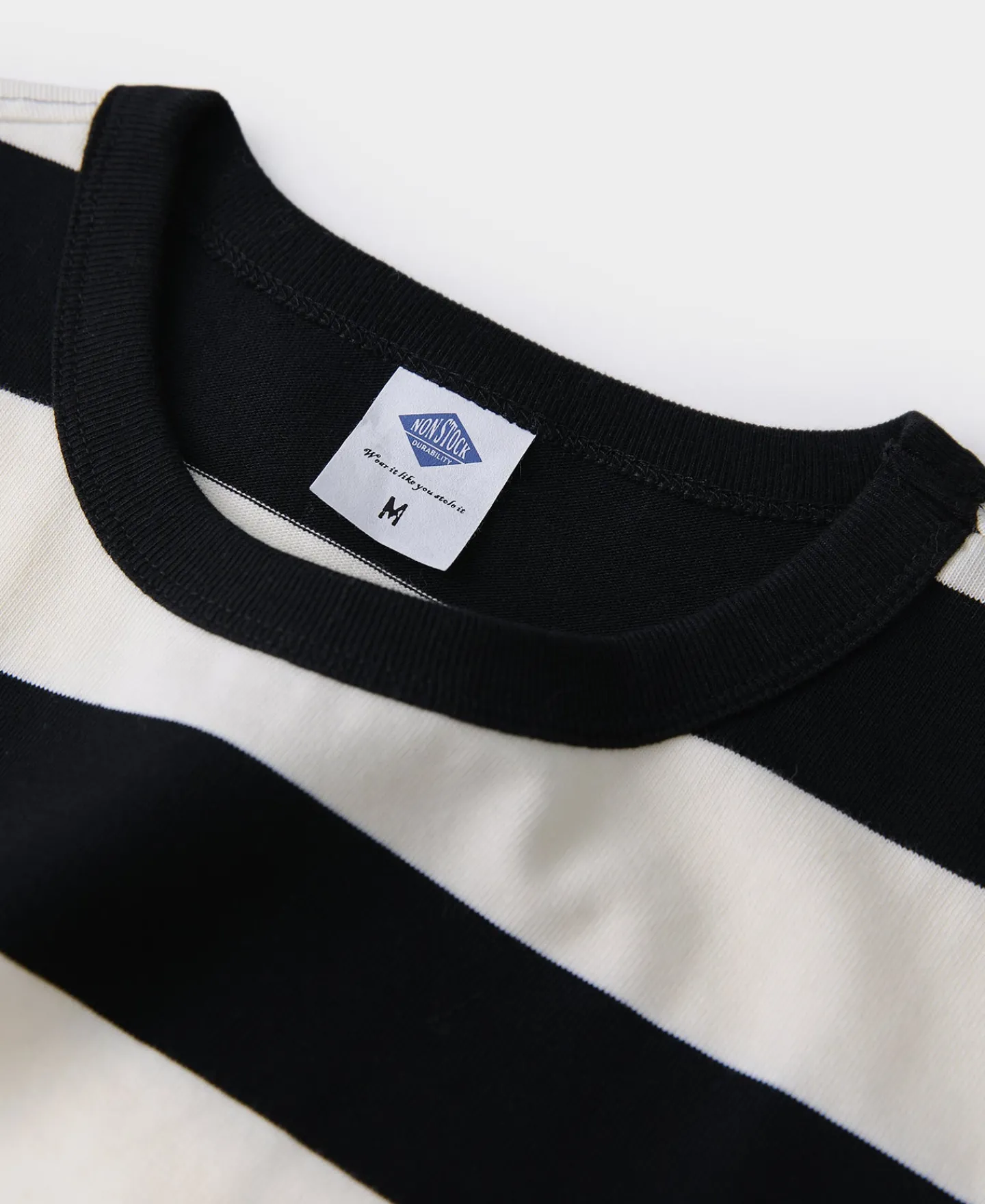Bronson Mfg Heavyweight Cotton Wide Striped T-Shirt -> Short Sleeve T-Shirts