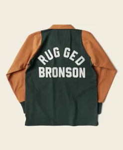 Bronson Mfg Heavyweight Two-Tone Racing Jersey T-Shirt -> Long Sleeve T-Shirts|Graphic T-Shirts