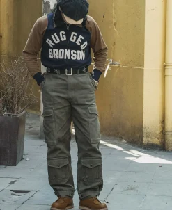 Bronson Mfg Heavyweight Two-Tone Racing Jersey T-Shirt -><noscript><img width=
