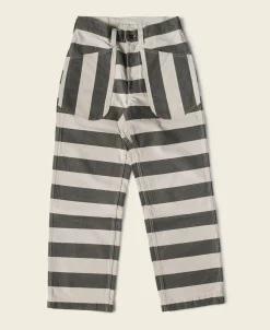 Bronson Mfg Heavyweight Wide Striped Prisoner Pants> Pants & Trousers