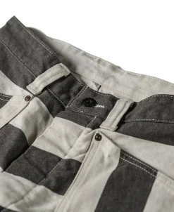 Bronson Mfg Heavyweight Wide Striped Prisoner Shorts><noscript><img width=