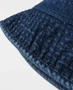 Bronson Mfg Herringbone Denim Bucket Hat><noscript><img width=