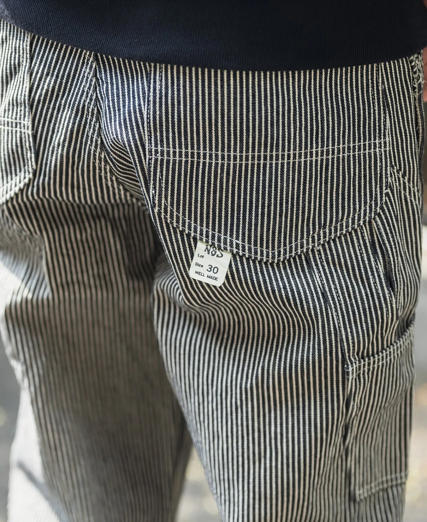 Bronson Mfg Hickory Stripe Carpenter Pants> Pants & Trousers
