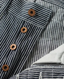Bronson Mfg Hickory Stripe Carpenter Pants><noscript><img width=