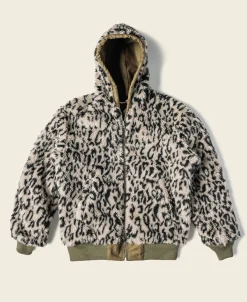 Bronson Mfg Leopard Print Reversible Deck Jacket -> Jackets & Coats