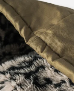 Bronson Mfg Leopard Print Reversible Deck Jacket -><noscript><img width=