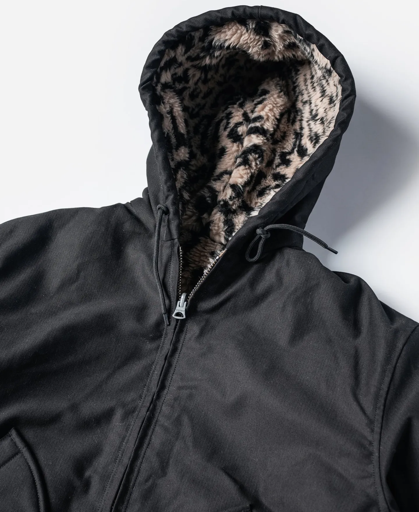Bronson Mfg Leopard Print Reversible Deck Jacket -> Jackets & Coats