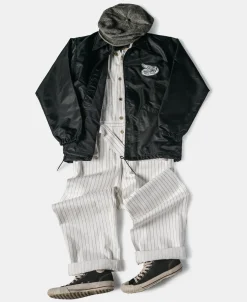 Bronson Mfg Logo-Appliqued Nylon Coach Jacket -><noscript><img width=