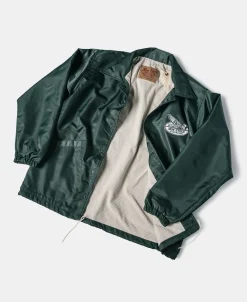 Bronson Mfg Logo-Appliqued Nylon Coach Jacket - Green><noscript><img width=