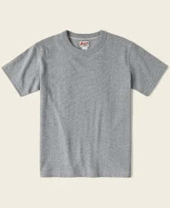 Bronson Mfg Loopwheel Tubular Athletic T-Shirt -> Short Sleeve T-Shirts|Tubular T-Shirt