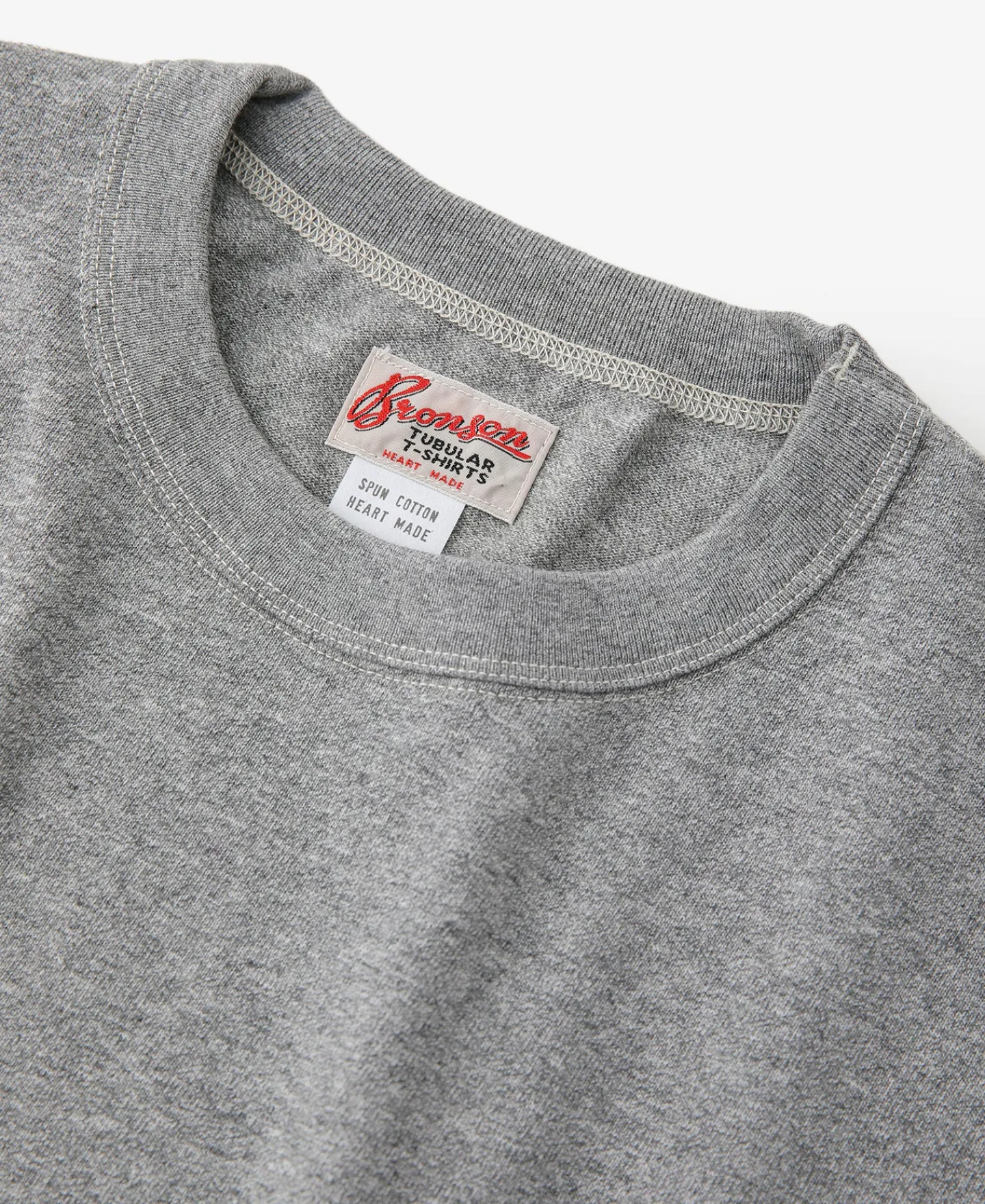 Bronson Mfg Loopwheel Tubular Athletic T-Shirt -> Short Sleeve T-Shirts|Tubular T-Shirt